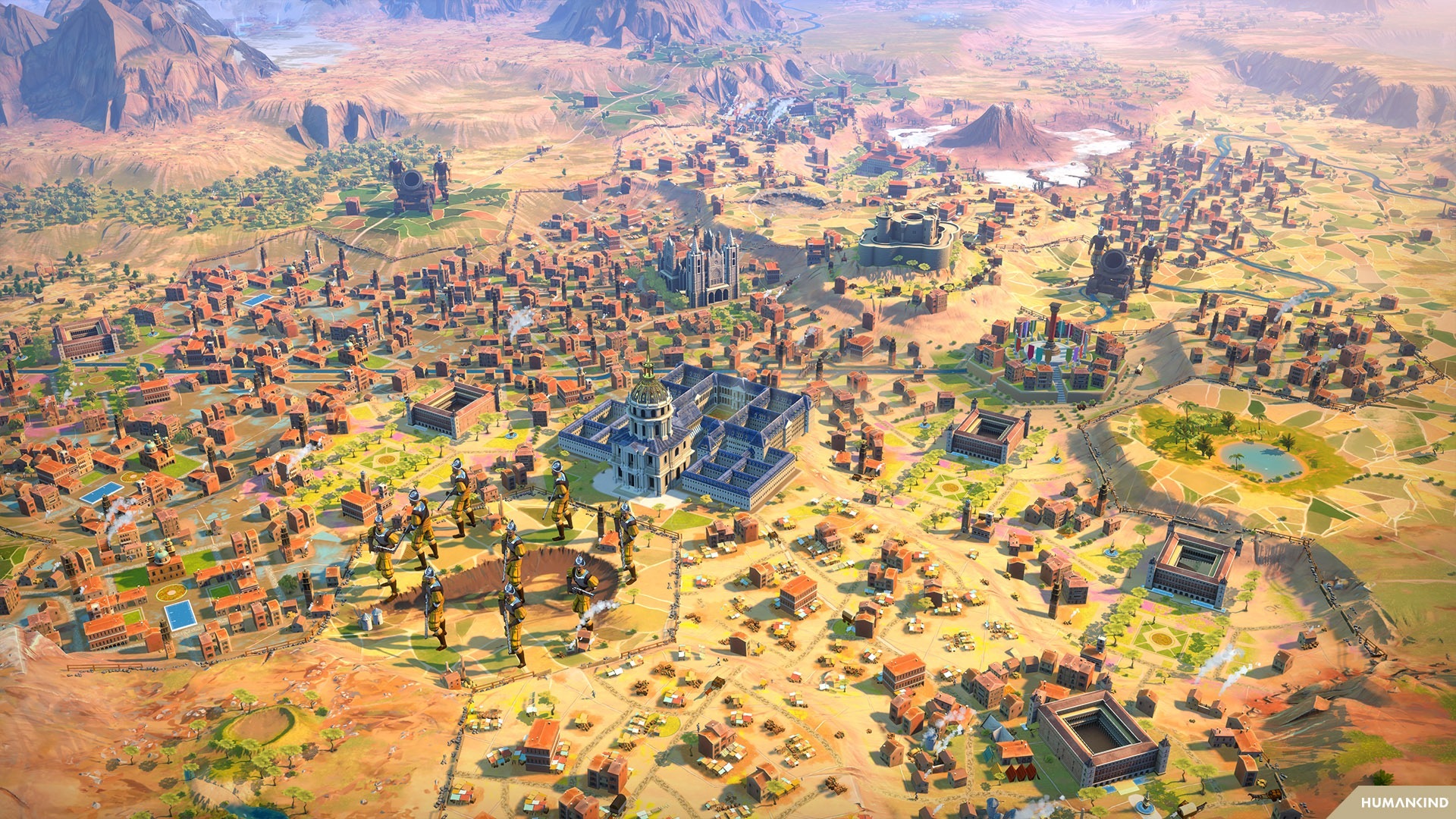 《人類 Humankind》新「汝欲和平，必先備戰」奇觀包今日推出 開放限時免費獲取《Humankind》 - 巴哈姆特