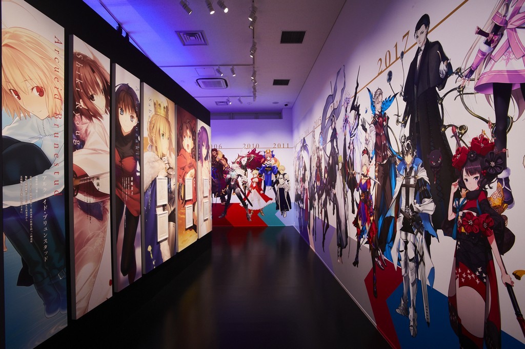 TYPE-MOON 展Fate/stay night -15 年的軌跡」於日本展出回顧作品中眾多