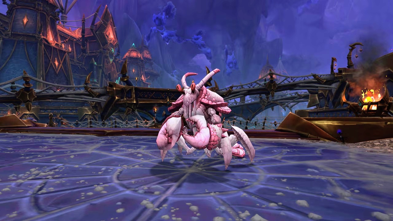 《魔獸世界》開啟蜘蛛恐懼症模式後,蜘蛛會全部變成螃蟹 image