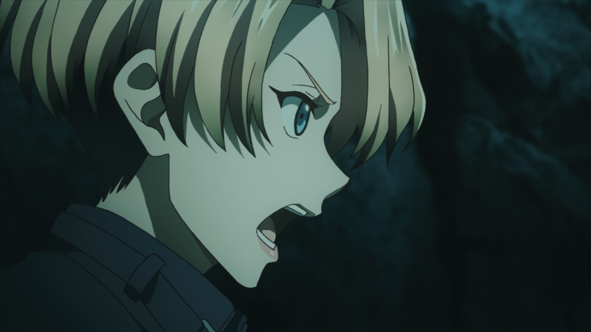 轉生前的主角是個大叔(CV:森田順平)。在擊殺目標後,助手希望能除掉更多黑手黨成員,但主角告訴她任務已經達成,而且我們不是正義的使者。 image