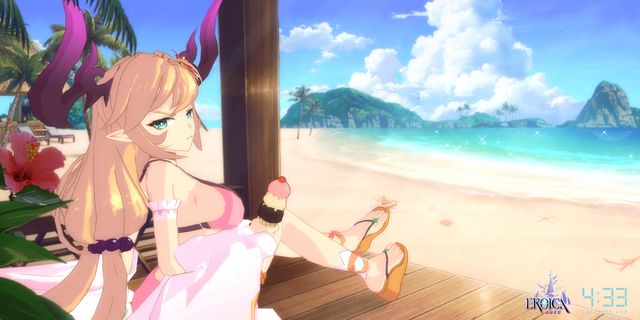 回合制動漫 RPG《EROICA：英雄》推出新英雄新英雄「海岸之花潔妮雅」