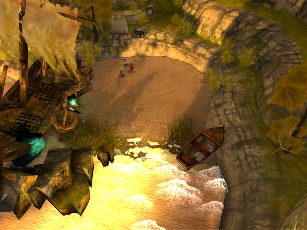 最初的海岸營地