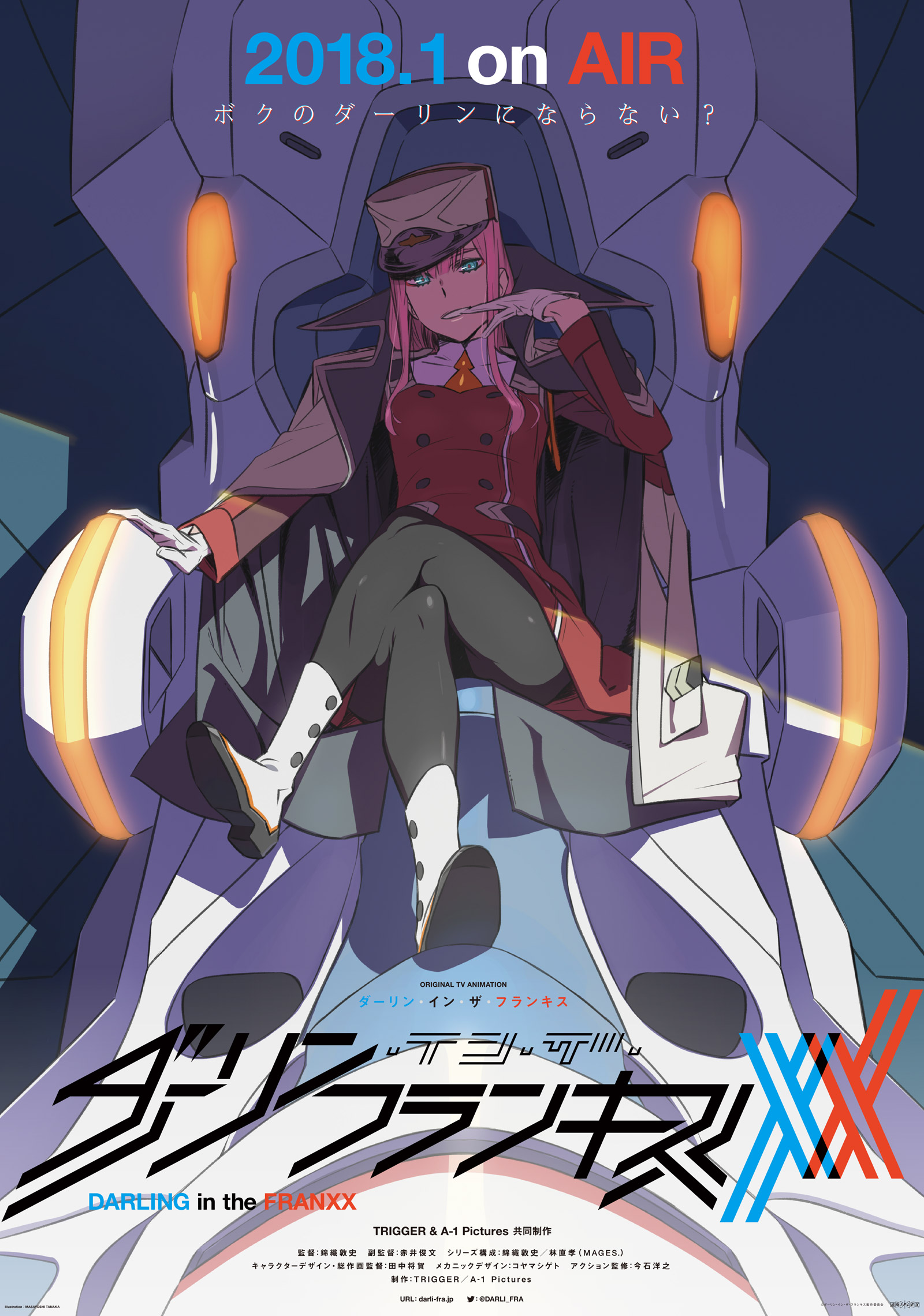 Darling In The Franxx 最新宣傳影片公開聲優名單公開 Darling In The Franxx 巴哈姆特