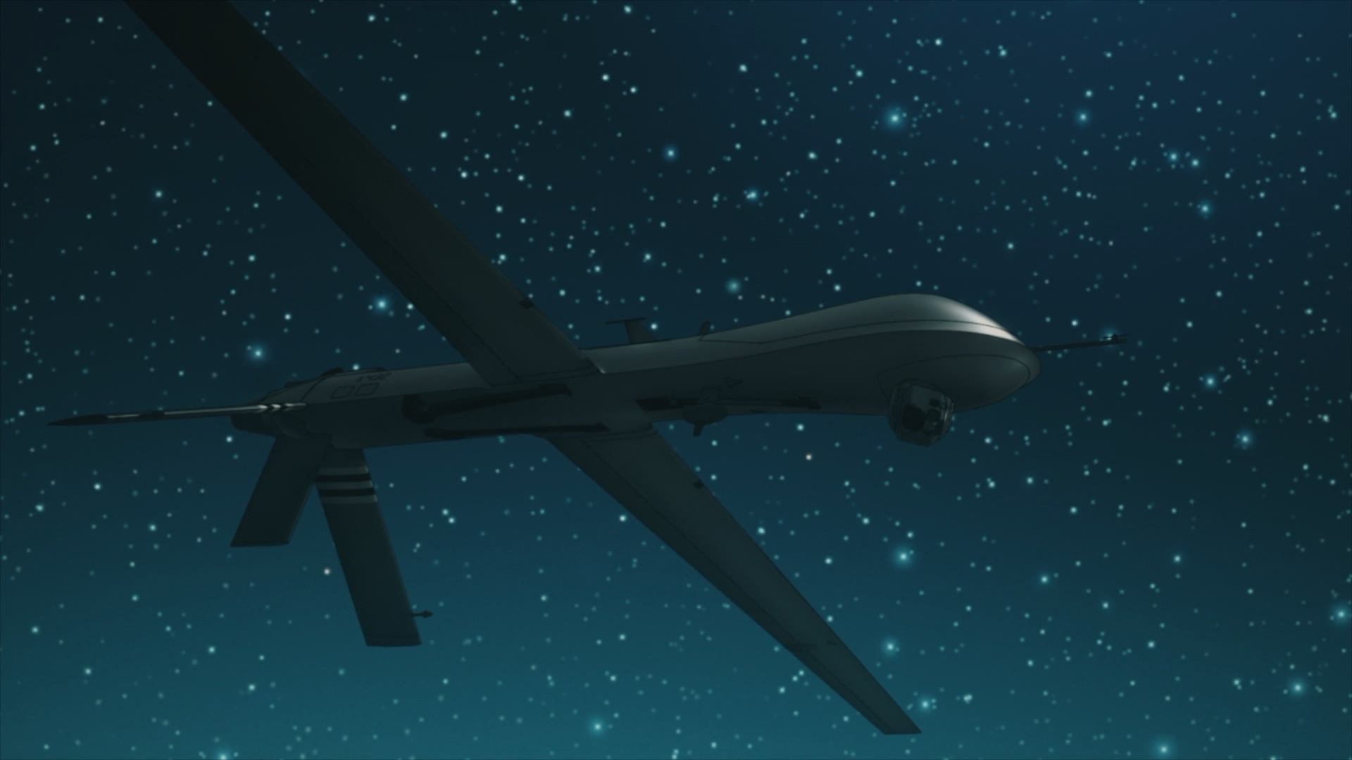 突然出現的無人偵察機與國境警備隊令主角相當意外 image