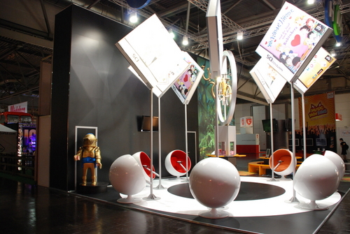 創意十足的試玩區擺設