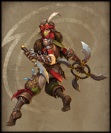 異域行者在年輕時大都從事海盜或是盜賊等危險職業,但也因此讓他們練就了一身高強的本領