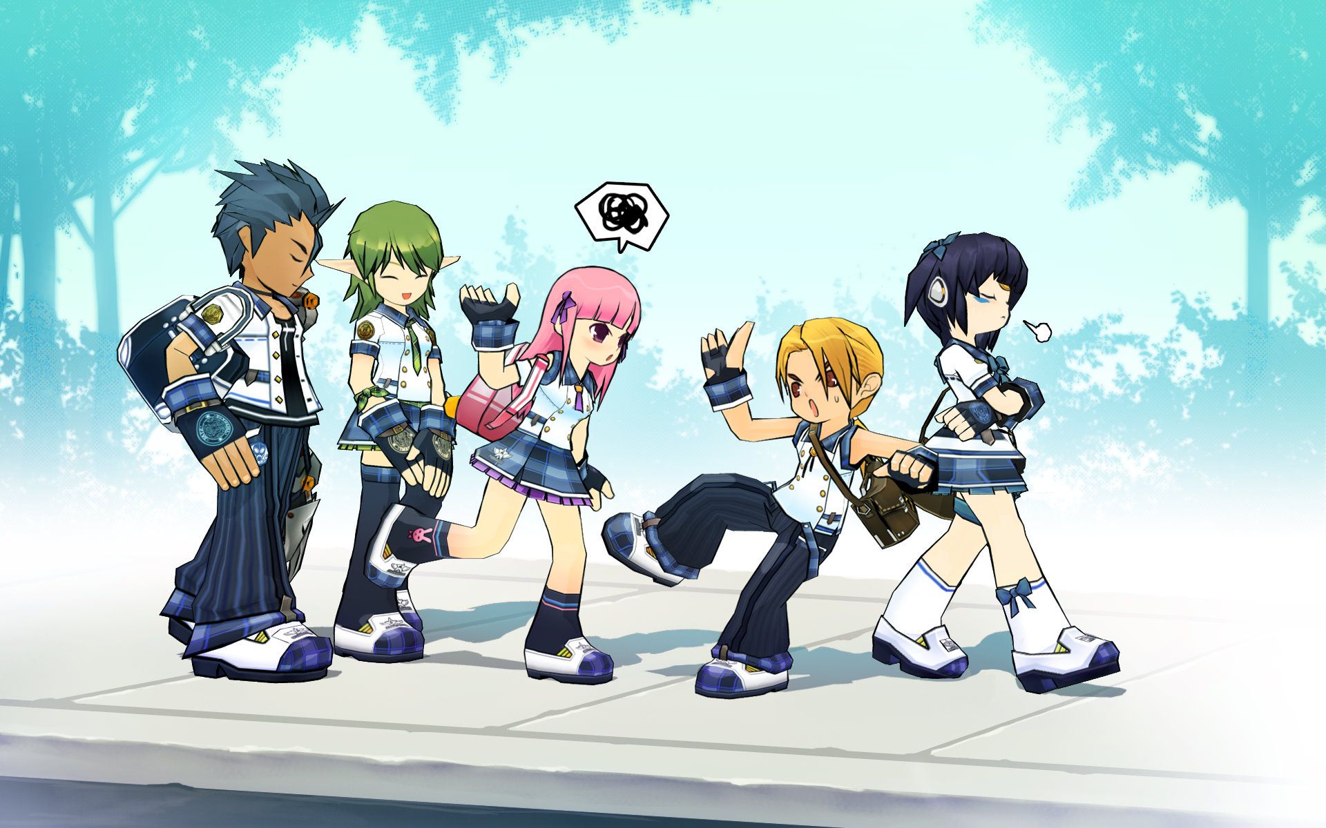 穿上「夏季繁星學院套裝」是資優生的象徵