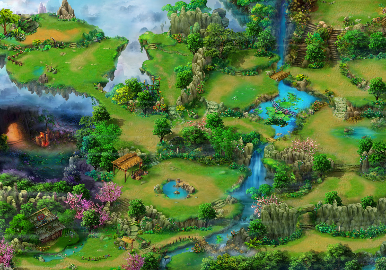 小說中的魔獸山脈