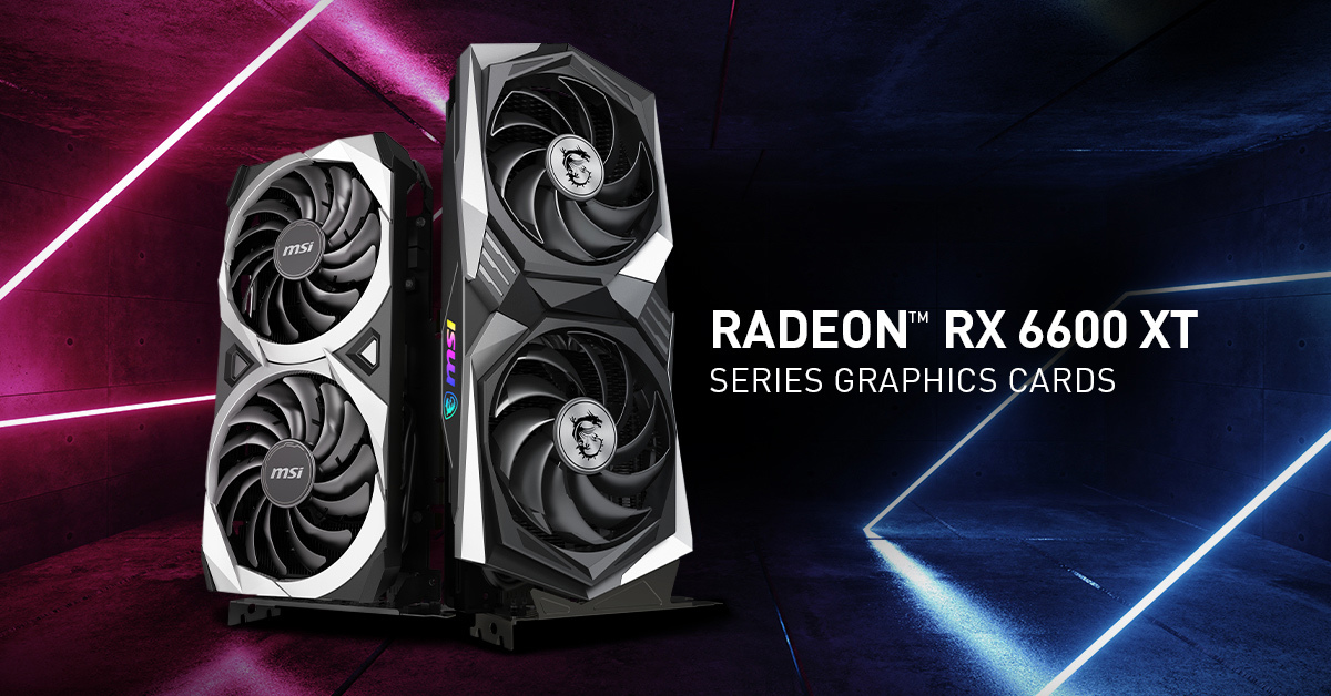 MSI 發表AMD Radeon RX 6600 XT 系列顯示卡- 巴哈姆特