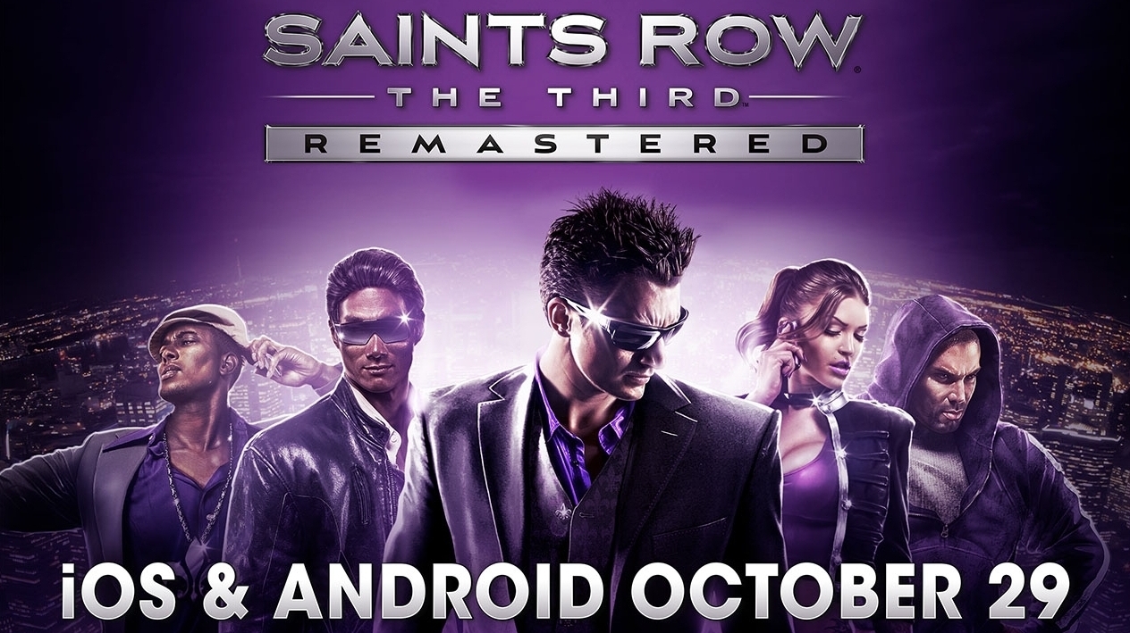 Saints Row: The Third Remastered launches on iOS and Android on Oct 29