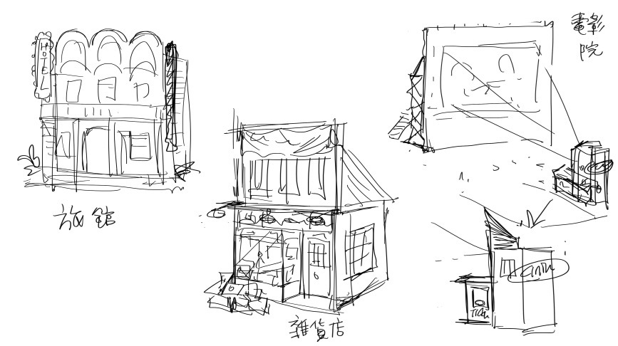 小鎮設定圖 image