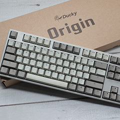 灰常搭！Ducky Origin 復古灰機械式鍵盤抽獎