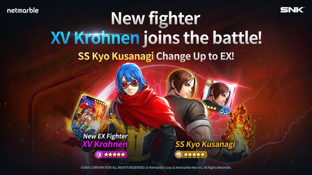 《THE KING OF FIGHTERS ALLSTAR》推出更新 全新格鬥家「XV 柯隆」登場《KOF ALLSTAR》