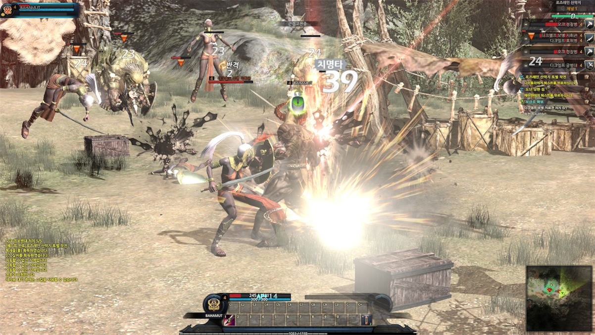 把敵人都給打飛吧