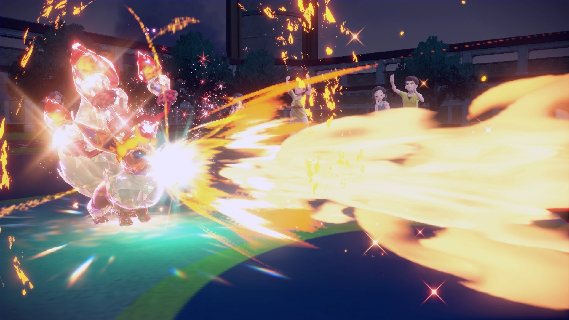 「太晶爆發」會根據使用這個招式的寶可夢的攻擊和特攻,以其中數值較高的一方進行攻擊 image