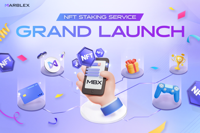 MARBLEX 正式開放 NFT 質押服務