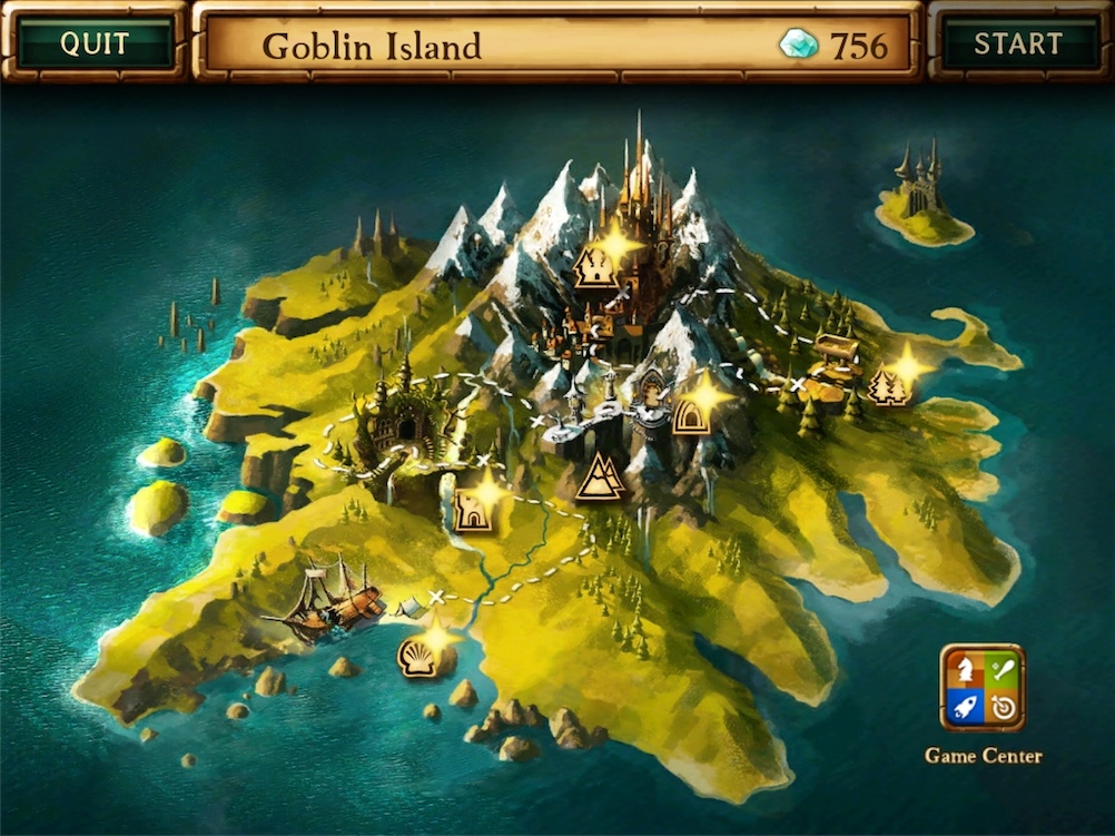 充滿幻想的神秘島嶼