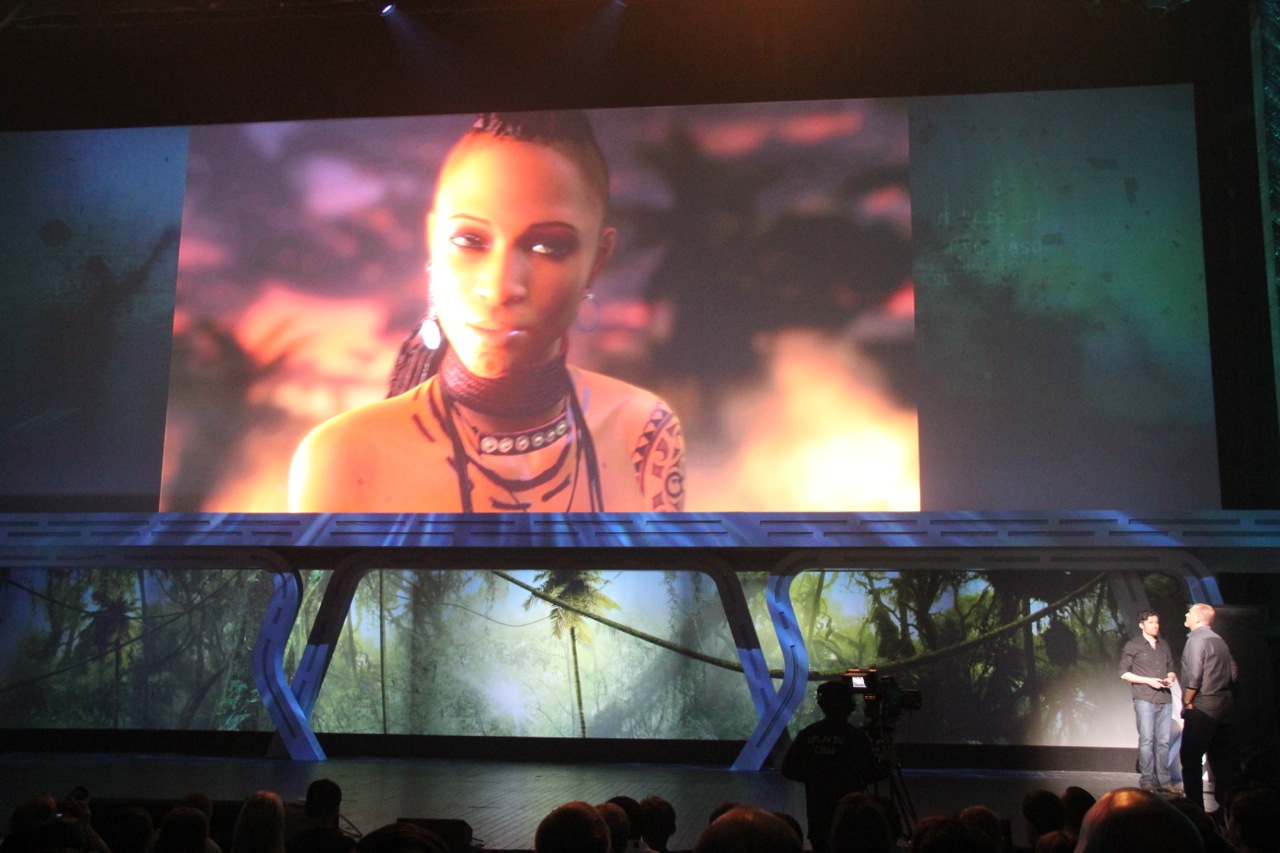 影片開場限制級的畫面引起現場媒體驚呼連連