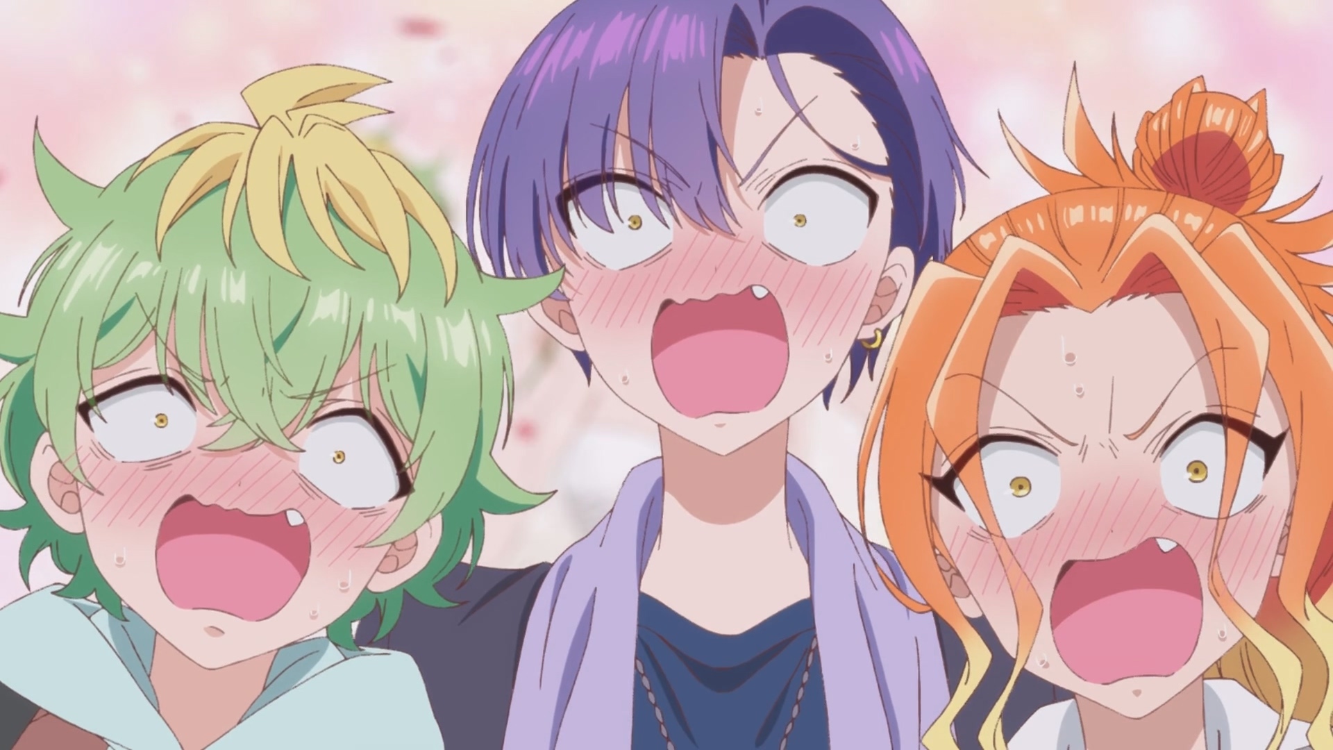 聽到優的願望是「建立幸福的家庭」,三姊妹不由自主的冒出妄想。 image