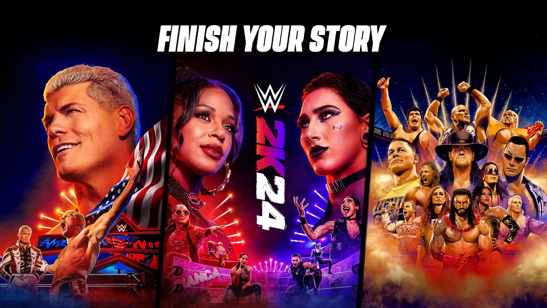 WWE 2K24》豪華版和WrestleMania 四十周年版已於全球推出- 巴哈姆特