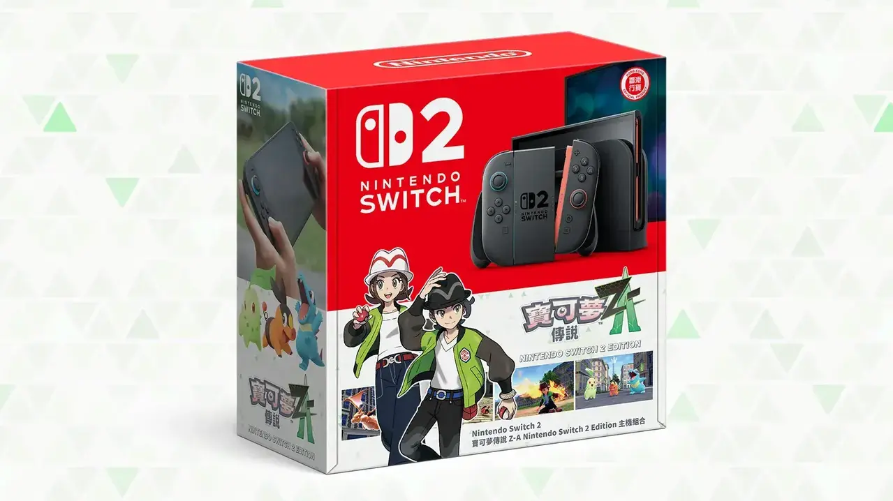 《宝可梦传说 Z-A》将推 Switch 2 主机同捆组 台湾地区通路特典揭晓