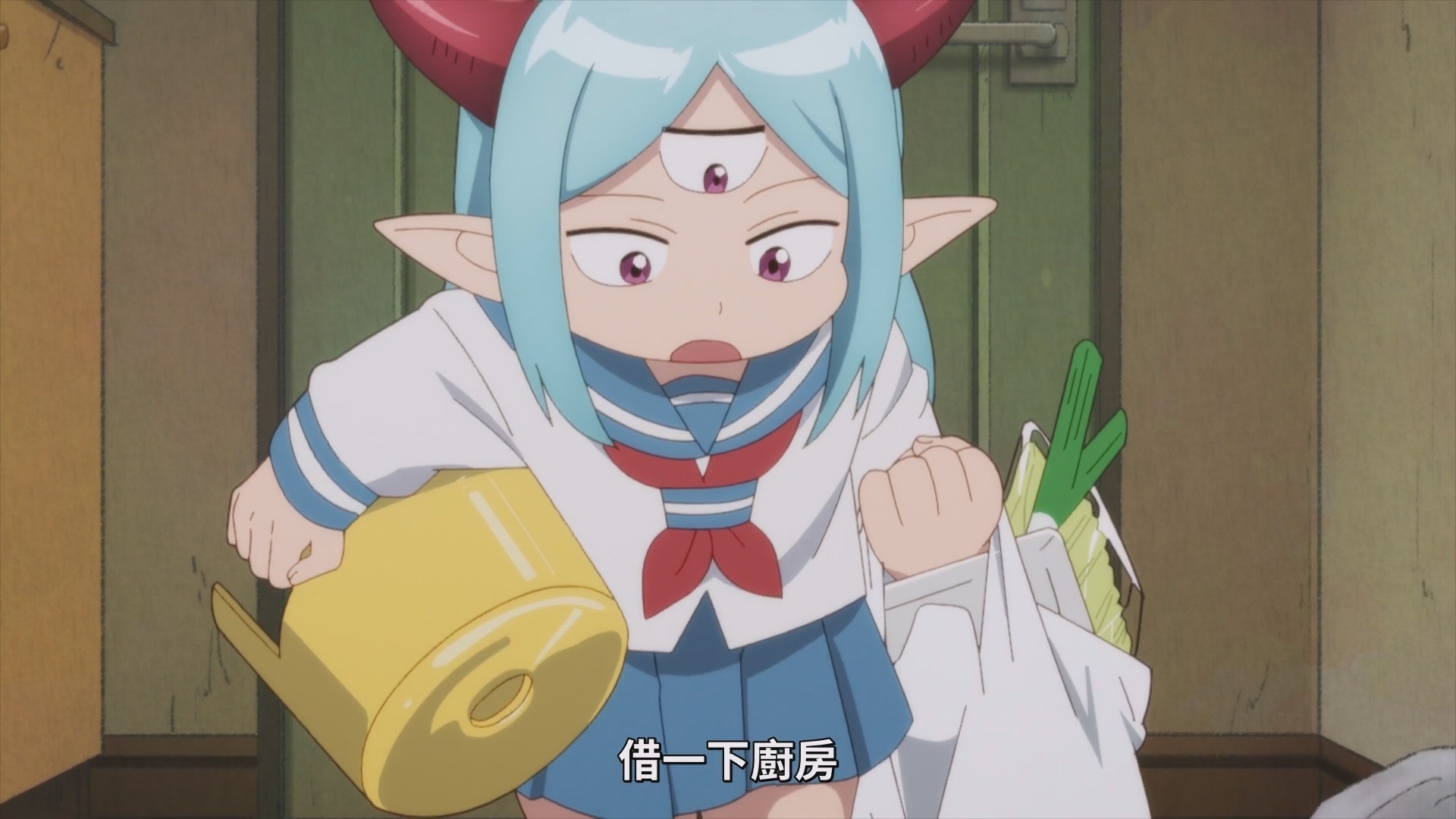 突然就帶著凳子跟菜回來了,這魔王是不是有點婆!? image