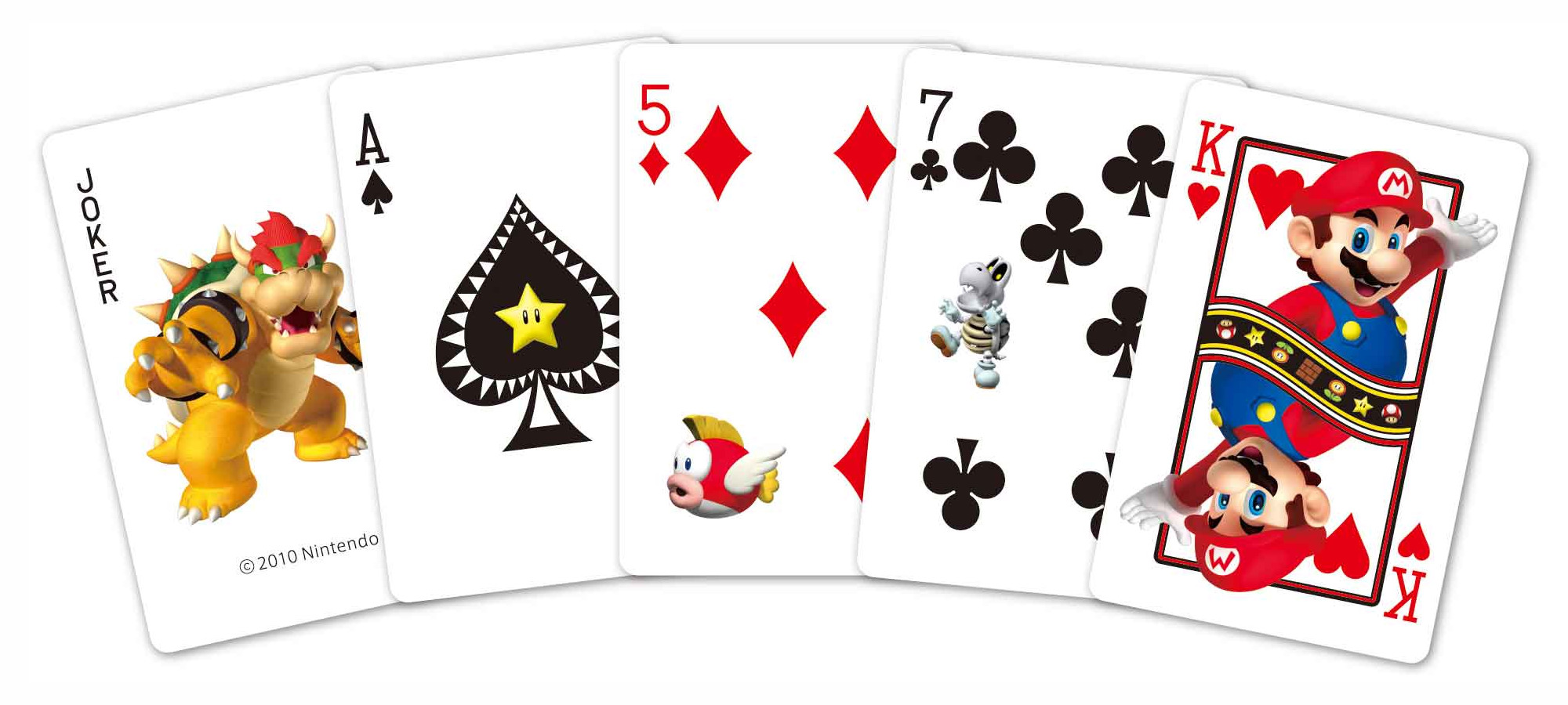 重操舊業任天堂將推出印有經典電玩角色圖樣的「瑪利歐撲克牌」 - 巴哈姆特