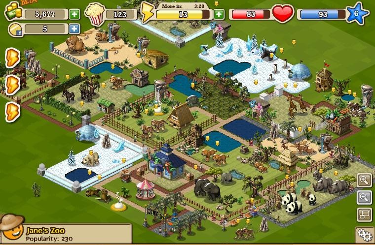 前面是雪地、後面是熱帶草原,現實中辦不到的配置