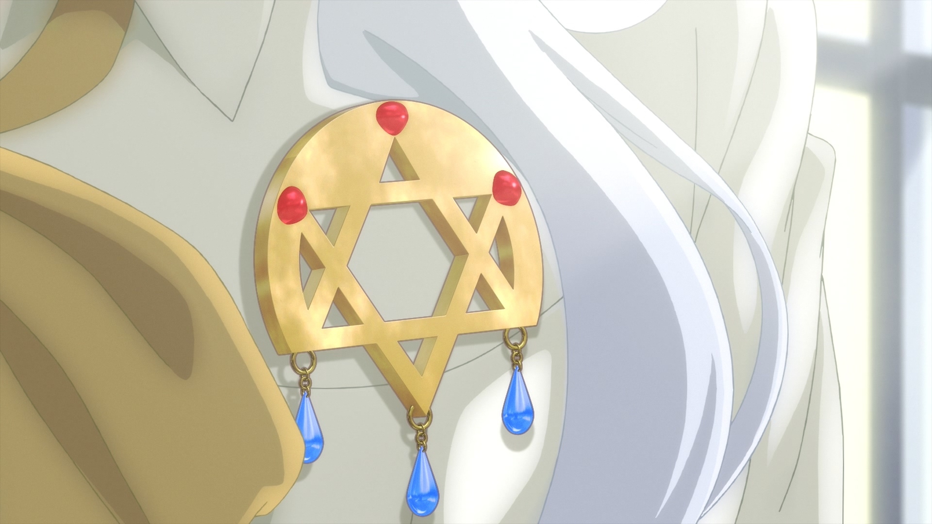 一年的修行後,芙蘭為伊蕾娜別上了魔女的胸針,並給予了她「灰之魔女」的稱號。 image