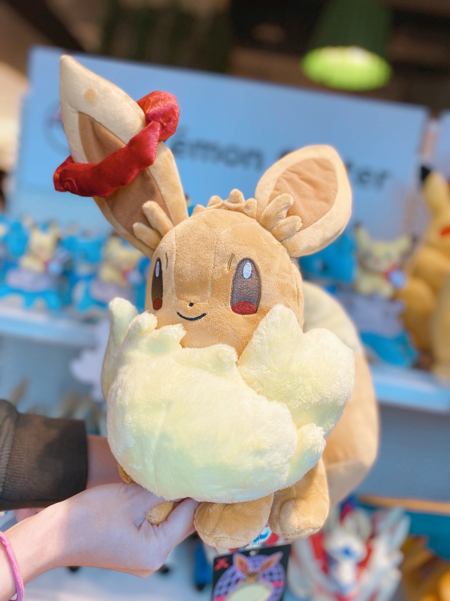 極巨化大玩偶 填充玩具「皮卡丘、伊布」 image