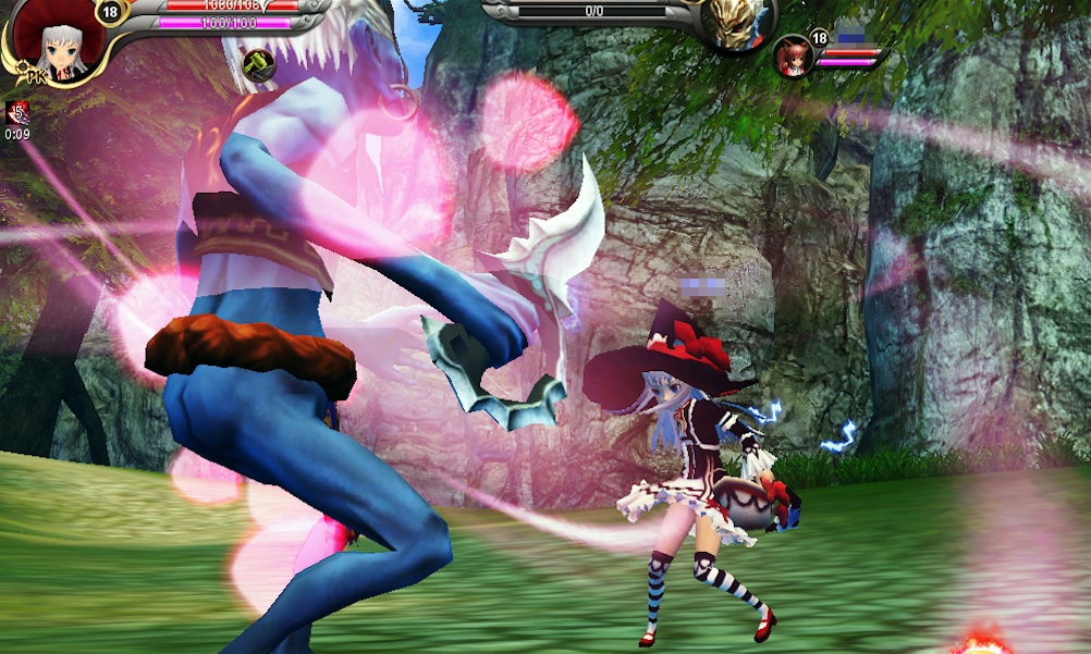 萌系妖狐迴避高,擅長以意念操控道具使出強大的魔法攻擊力