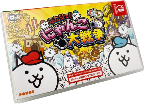 採用橫向封面 貓咪大戰爭 Switch 版將在12 月3 日推出實體片 Together The Battle Cats 巴哈姆特