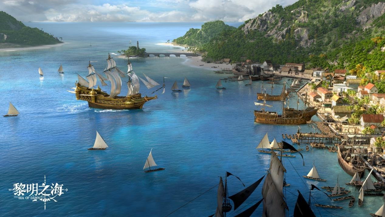 全海域戰鬥 MMORPG《黎明之海 Sea of Dawn》開啟「啟航測試」資格招募