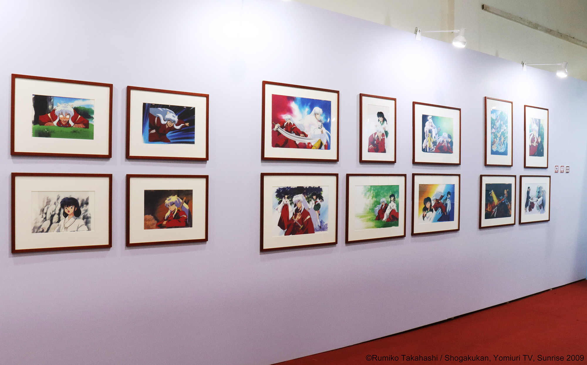 犬夜叉-動畫軌跡展- 展區示意圖/照片來源:台北場 image