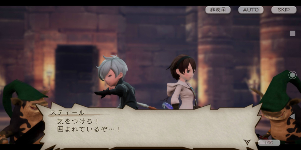 史提爾雖曾是盜賊團的一份子,但現在已經金盆洗手,因教授的委託當上克蕾兒的保鑣。他目前正在找尋奪走了養育他的雙親性命,身為毒蠍團(暫譯,原文:サソリ団)頭目的史克比昂・比利(暫譯,原文:スコーピオン・ビリー) image