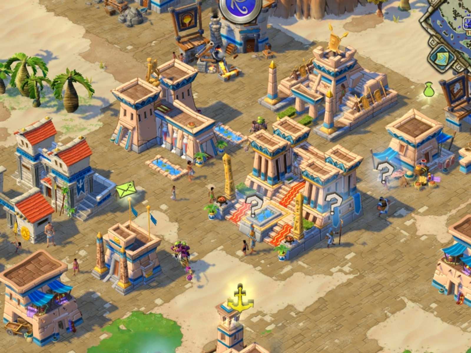 生產上限是 100 單位,請記得每天領取建材