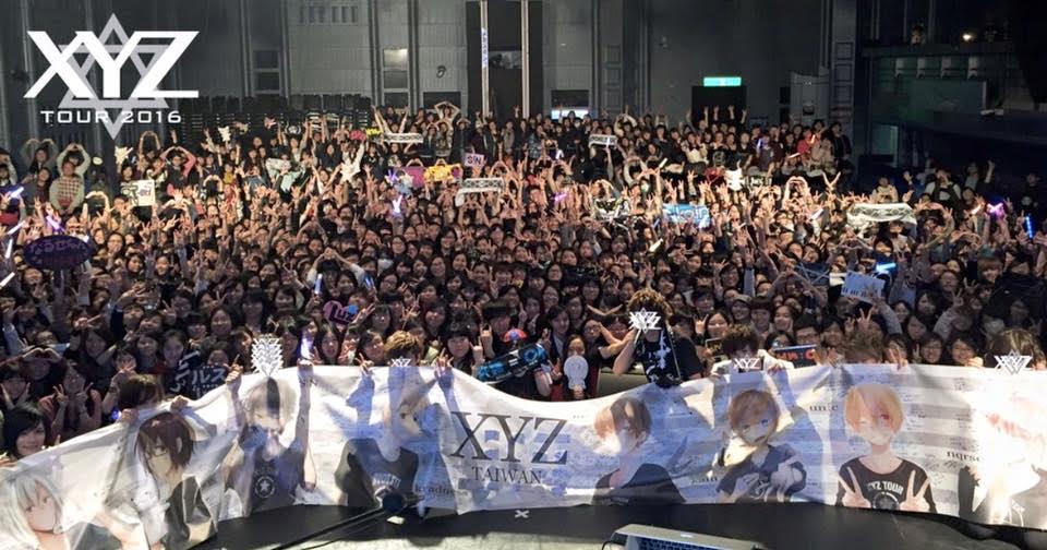 XYZ TOUR 2016 Live in TAIWAN Live」與握手會落幕與現場粉絲大合照