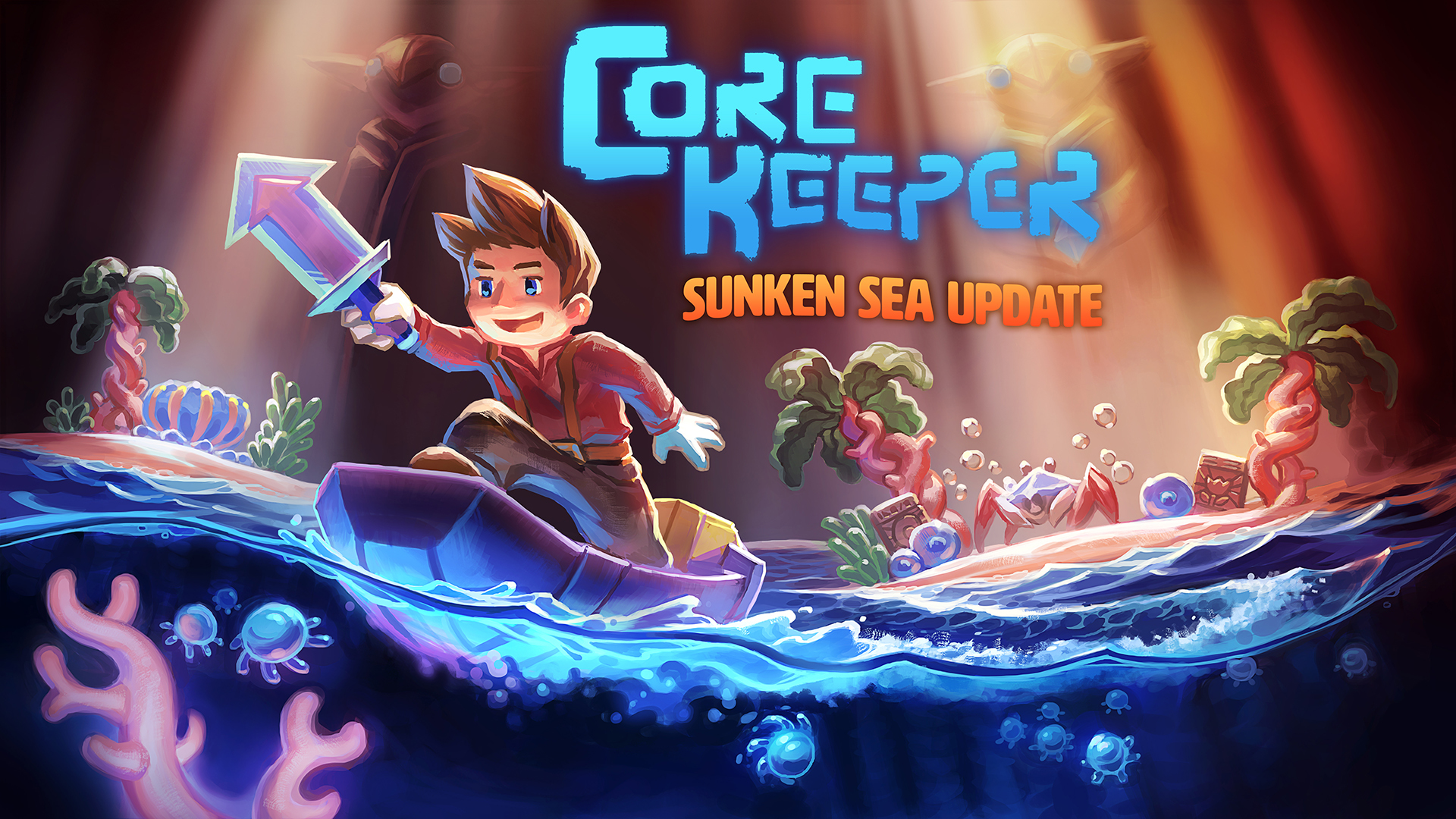《Core Keeper》更新內容「沉沒之海」將於 6/15 正式上架《Core Keeper》 巴哈姆特