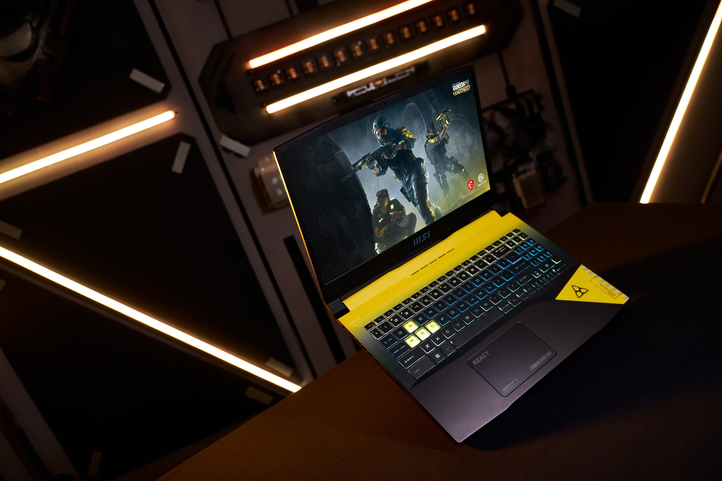 MSI 與Ubisoft 合作Crosshair 15《虹彩六號：撤離禁區》限定版筆電限量