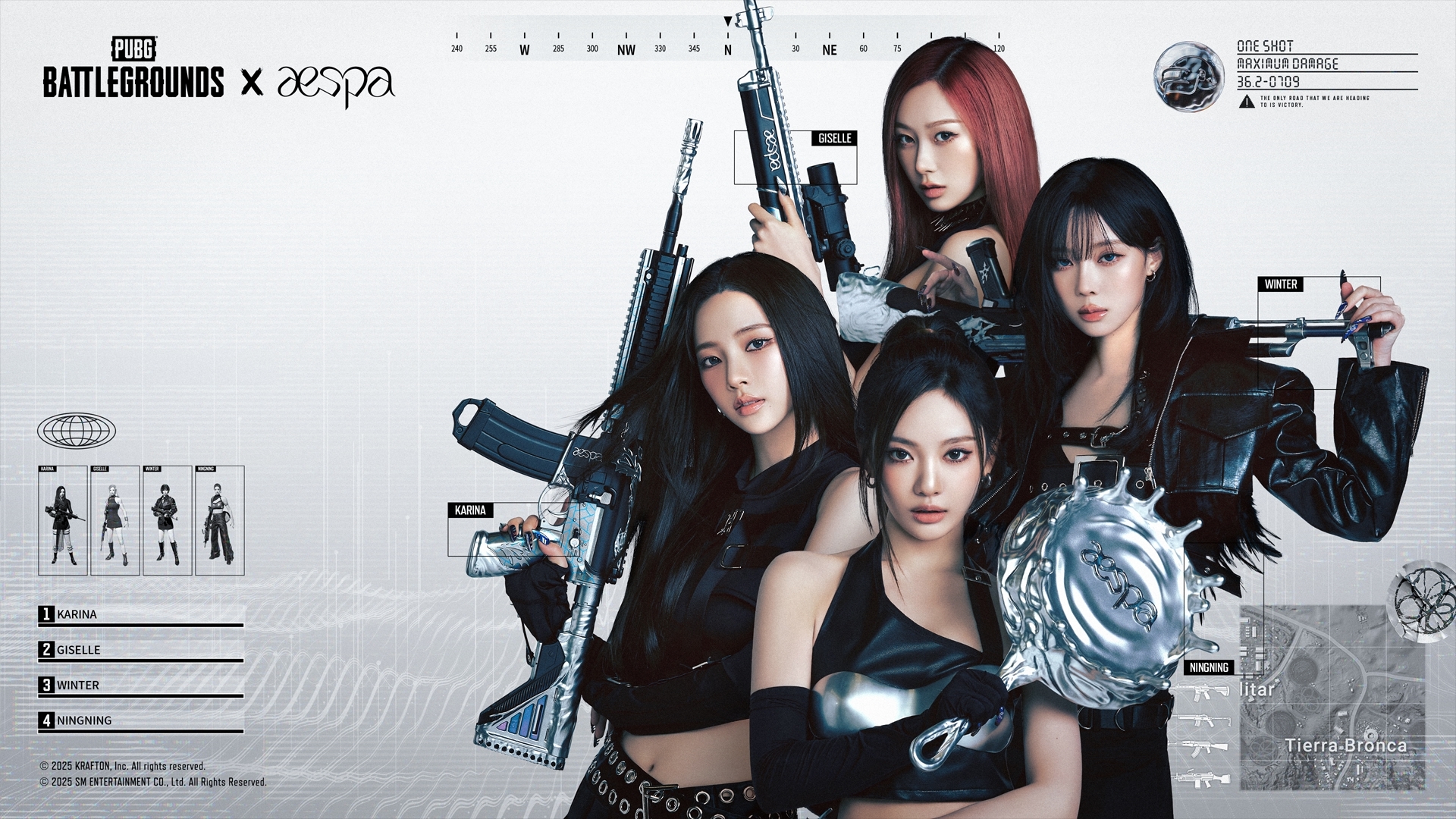 絕地求生》36.2 更新版本上線女團aespa 正式登陸絕地戰場《PUBG