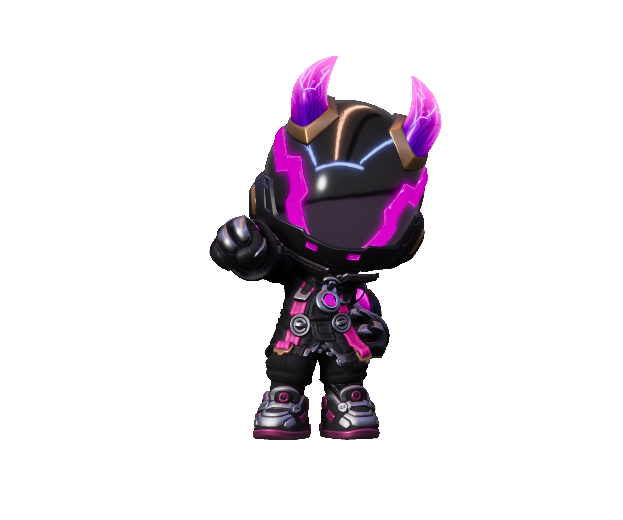 專屬獎勵圖素:霓虹惡魔 德瑞克(稀有) image