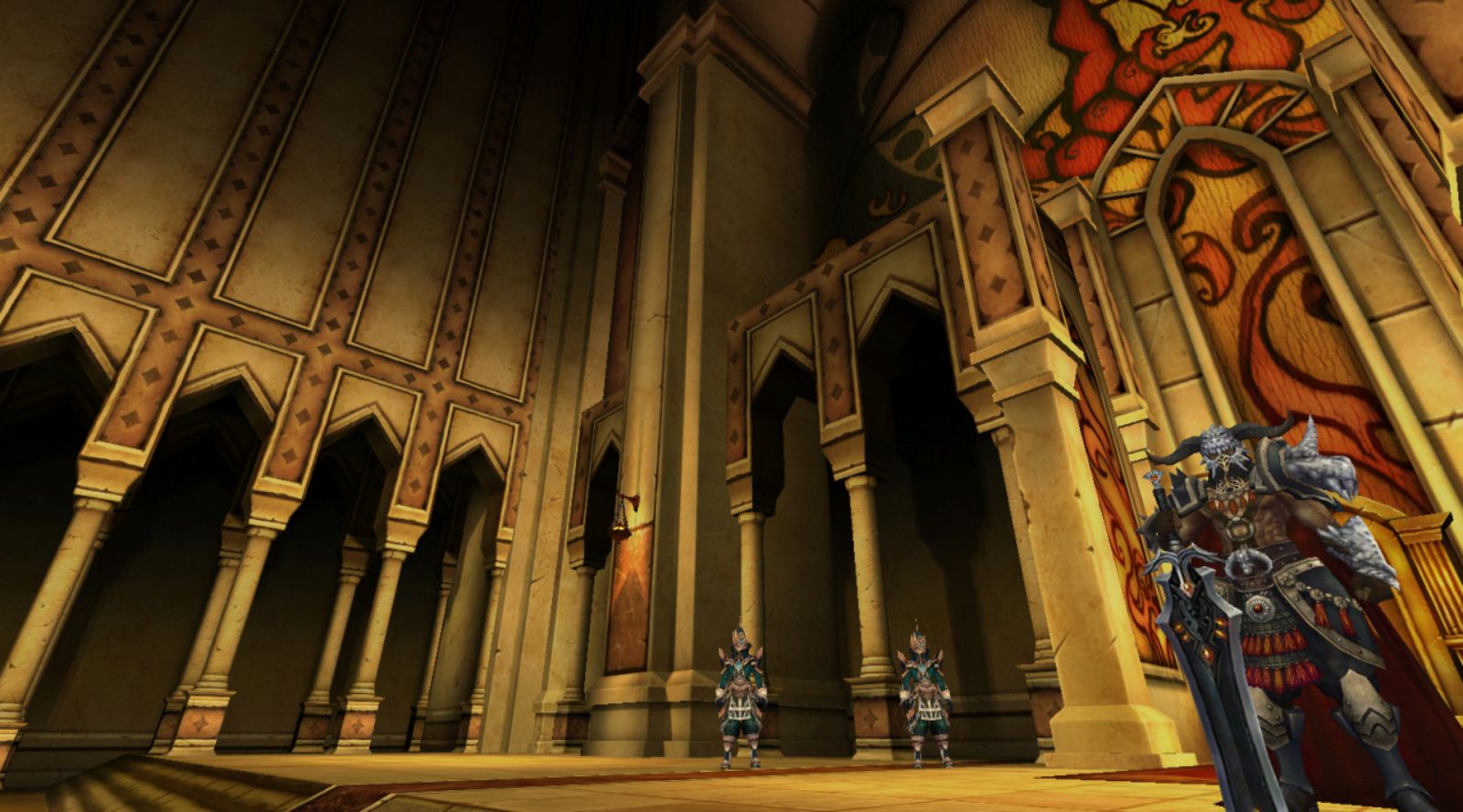 將聖物置入守護神像將可獲得聖戰勝利點數