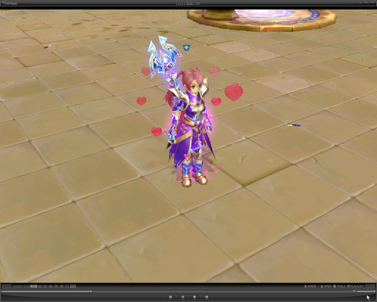 傳承裝帶來全新的裝備視覺效果,此為「巫師」