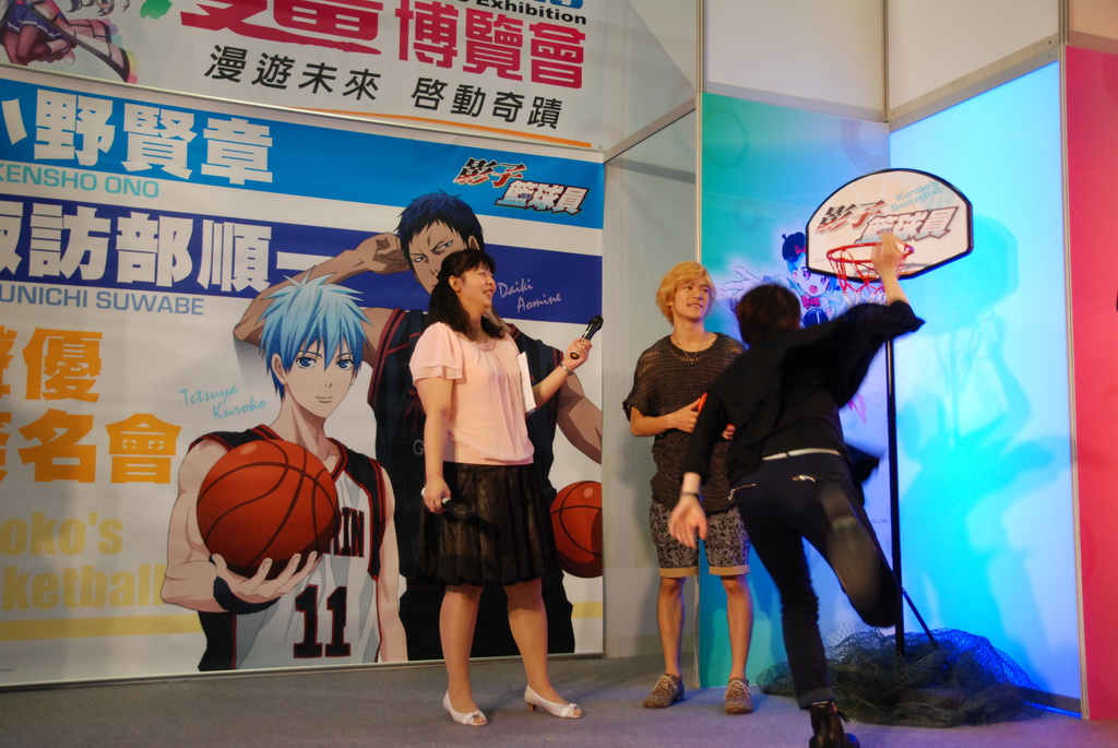 漫博13 影子籃球員 小野賢章諏訪部順一簽名會鈴村健一驚喜現身 Kuroko No Basket Season 2 巴哈姆特