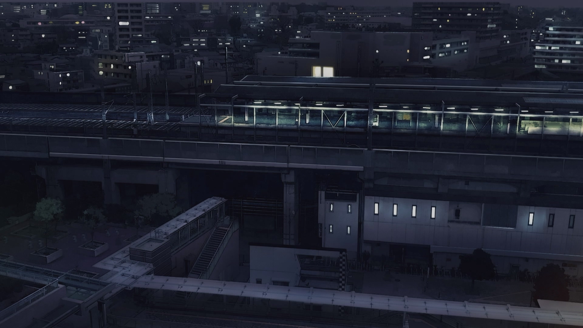 細緻的夜景,無人的街道與不同於白天的色調展現出深夜的城市氣氛 image