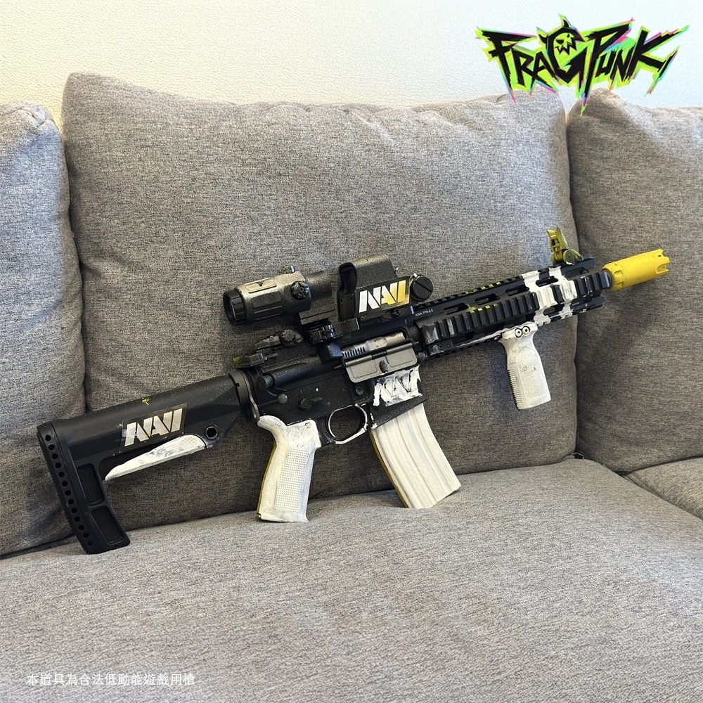 實況主 CrazyFace 親手繪製模型槍 image