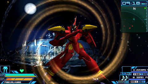 駕駛 VF-19 改,以歌聲削減敵方戰意