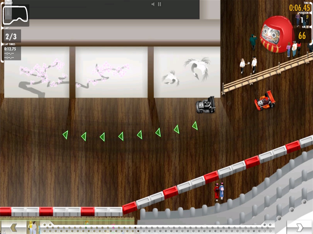 綠色的指引線能在一定程度上引導玩家