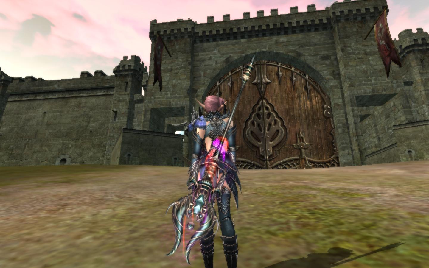 寬敞的主要城門