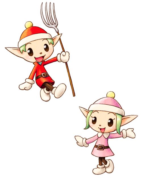 紅精靈及粉紅精靈登場